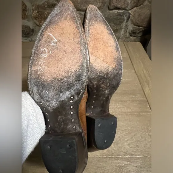 Leather Boots brown size 9.5