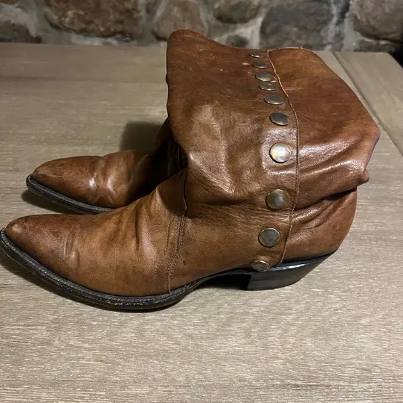 Leather Boots brown size 9.5