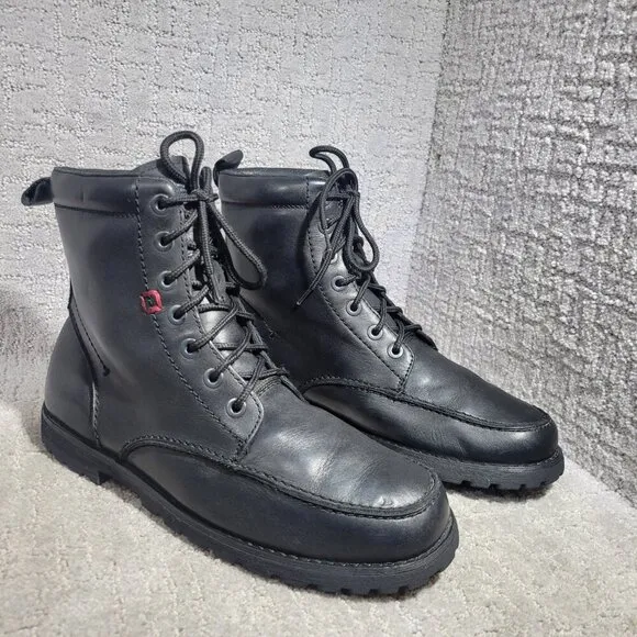 Levi’s Jungle Hi Men's Size 10.5M US Black Leather Lace Up Boots 51477501A