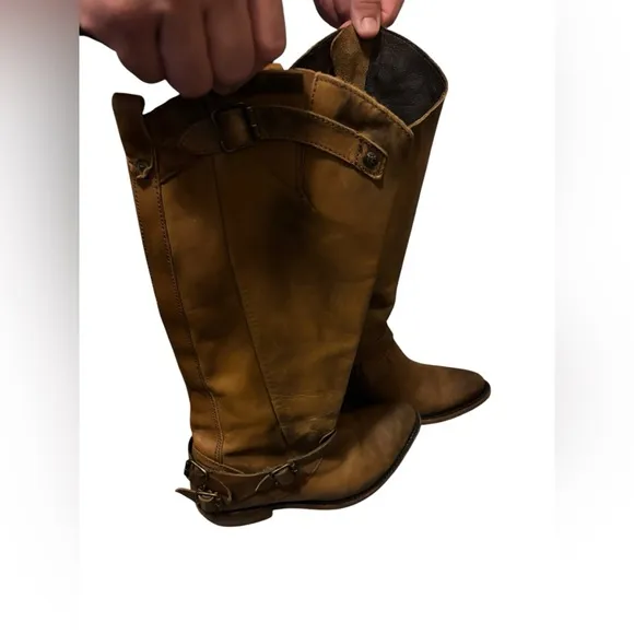 Liberty leather boots 8