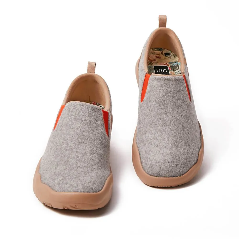 Light Grey Wool Cuenca Men
