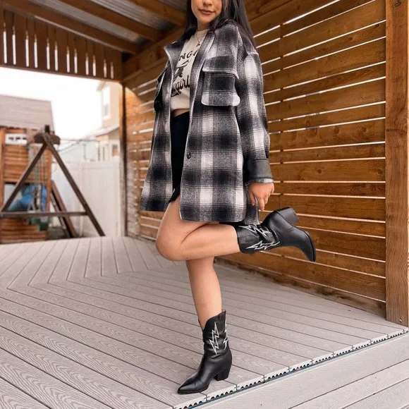 lightning bolt cowboy booties