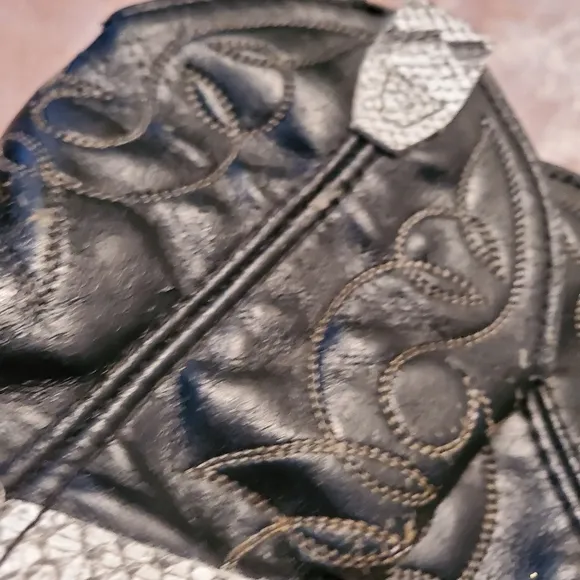 Lil Girls Genuine Snake Skin Cowboy Boots