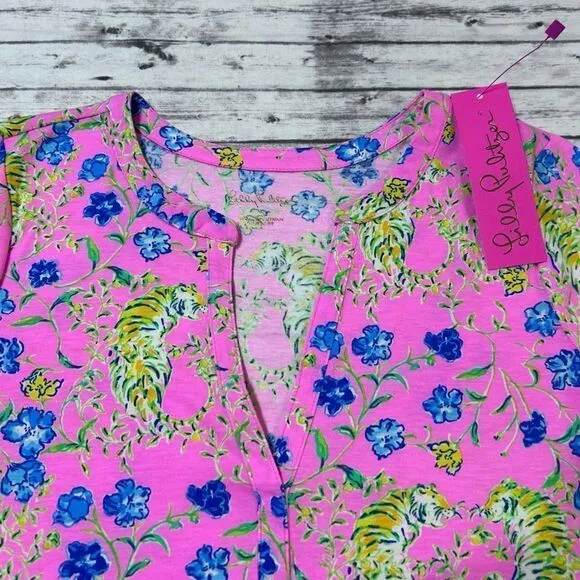 Lilly Pulitzer Loran Swing Dress Tigress Garden