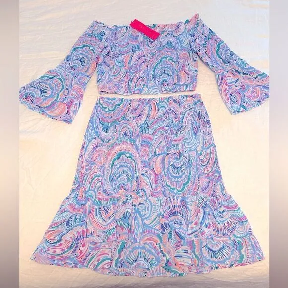Lilly Pulitzer Soren Set Happy As A Clam