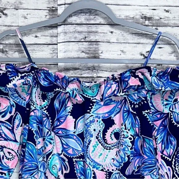 Lilly Pulitzer Margaret Romper Holy Flockamolie