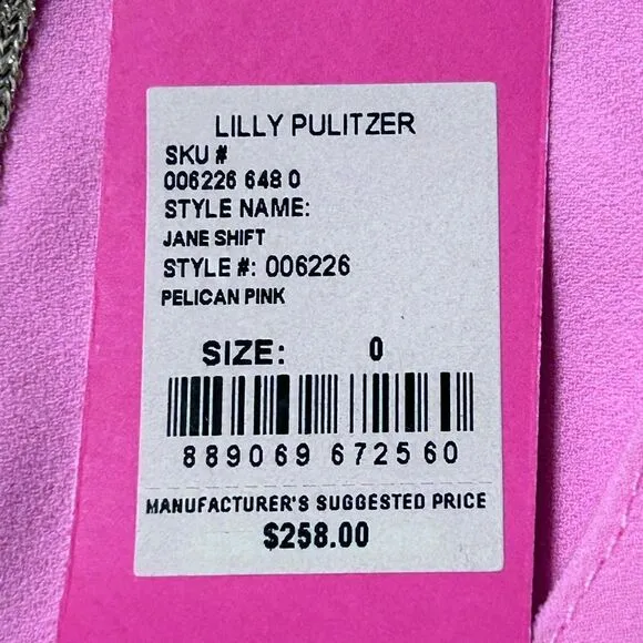 Lilly Pulitzer Jane Shift Dress