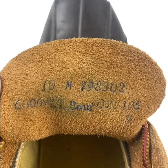 L.L. Bean Men's Bean Boots Gumshoes 10