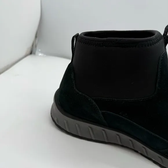 LL Bean Snow Sneaker 5 Mens 11 Wide Slip On Ankle Hiking Shoes Suede Boots New!