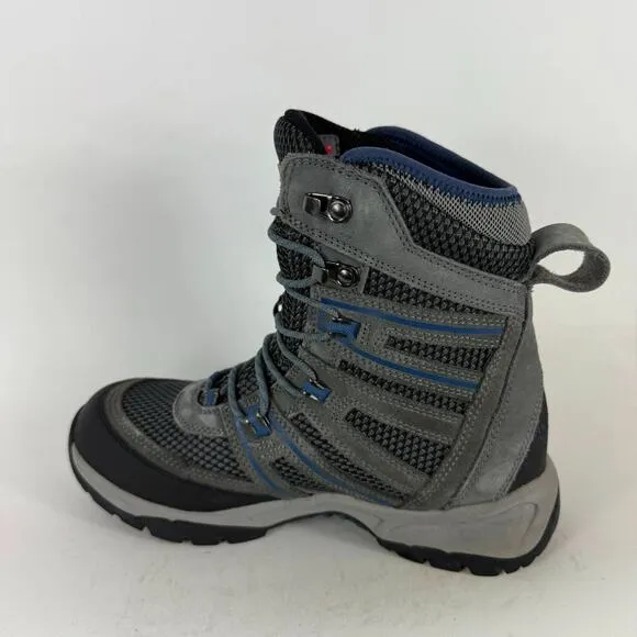 L.L Bean Wildcat Boots Men's 7 Gray Black Lace-Up High Top Classic Outdoor