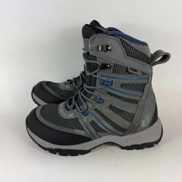 L.L Bean Wildcat Boots Men's 7 Gray Black Lace-Up High Top Classic Outdoor