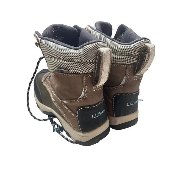L.L. Bean women’s snow winter duck boots size 8