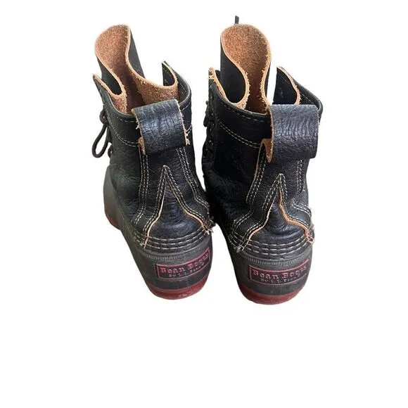 L.L.Bean Boots, 8&quot; Bison Rain Hunting women’s 6