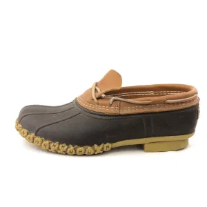 L.L.Bean Low Gumshoe Rubber Moc Duck Boots 10M