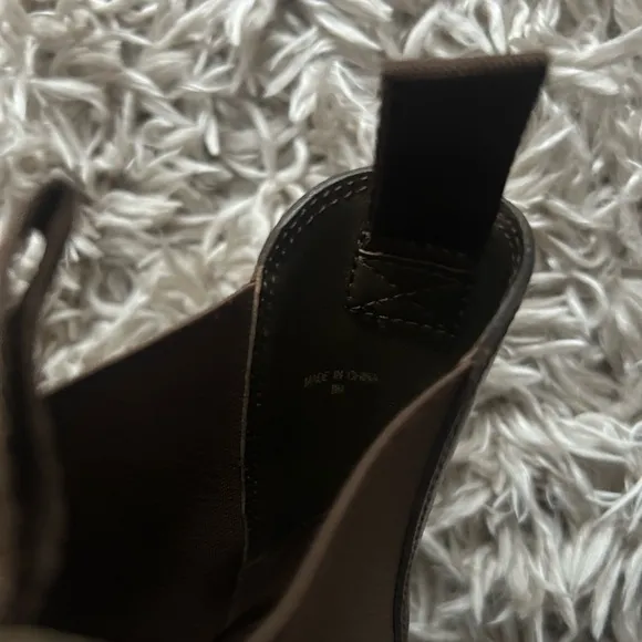 Loeffler Randall Raquel Boots in espresso brown 9 Chelsea pull on