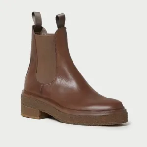 Loeffler Randall Raquel Boots in espresso brown 9 Chelsea pull on