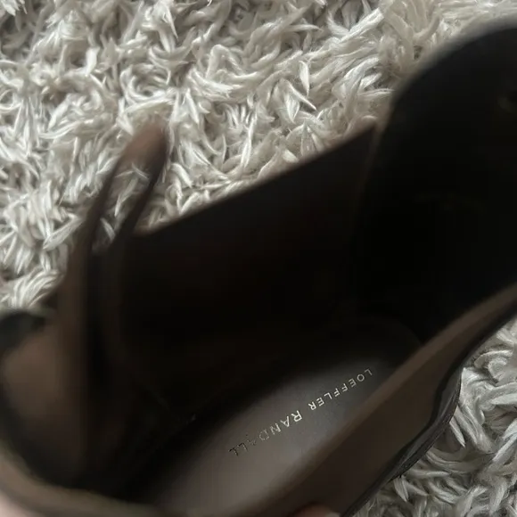 Loeffler Randall Raquel Boots in espresso brown 9 Chelsea pull on