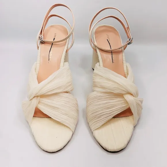 Loeffler RandallWomen's Reed High Heel Pleated Sandals