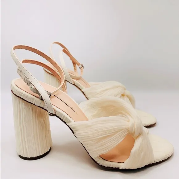 Loeffler RandallWomen's Reed High Heel Pleated Sandals