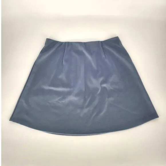 Loft Blue Circle Skirt - Women's Size Large - NWOT