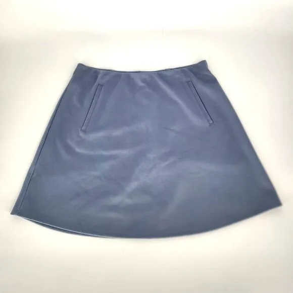 Loft Blue Circle Skirt - Women's Size Large - NWOT