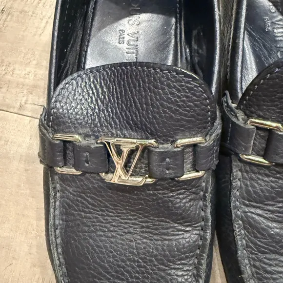Louis Vuitton  Leather Mocassin