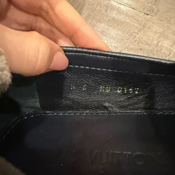 Louis Vuitton  Leather Mocassin