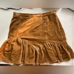 LoveShackFancy Gold Mini Skirt‎ Size 0