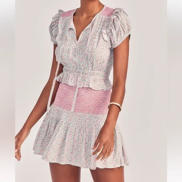LoveShackFancy Toto Mini Dress