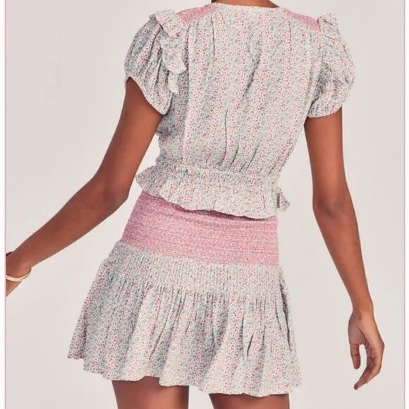 LoveShackFancy Toto Mini Dress