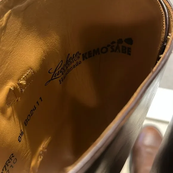 Lucchese Kemo Sabe Calvary Leather Boots