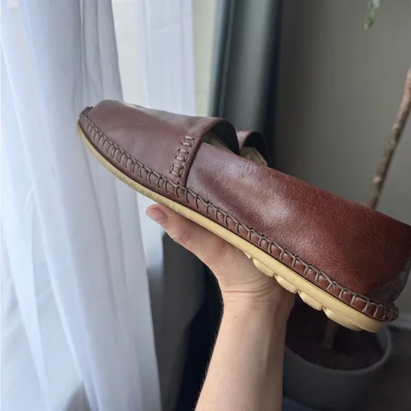 Made in Italy 🇮🇹 Avventura Men's Black and Brown Leather Loafers