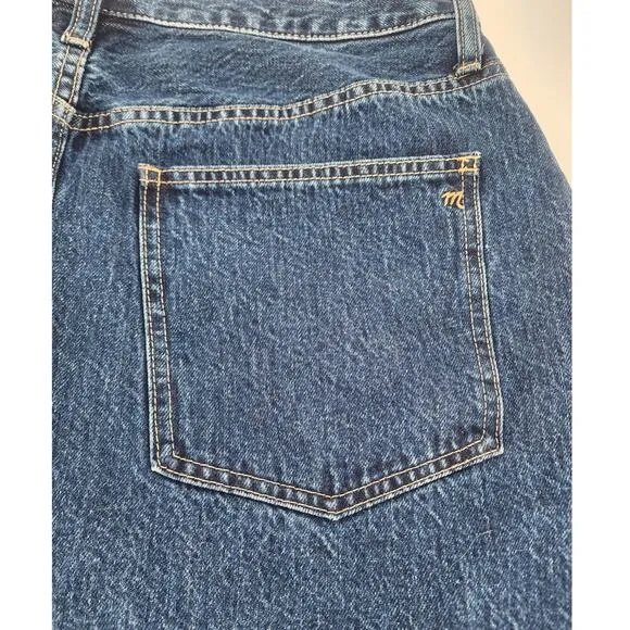 Madewell Medium Wash Denim Skirt - Women's Size 30