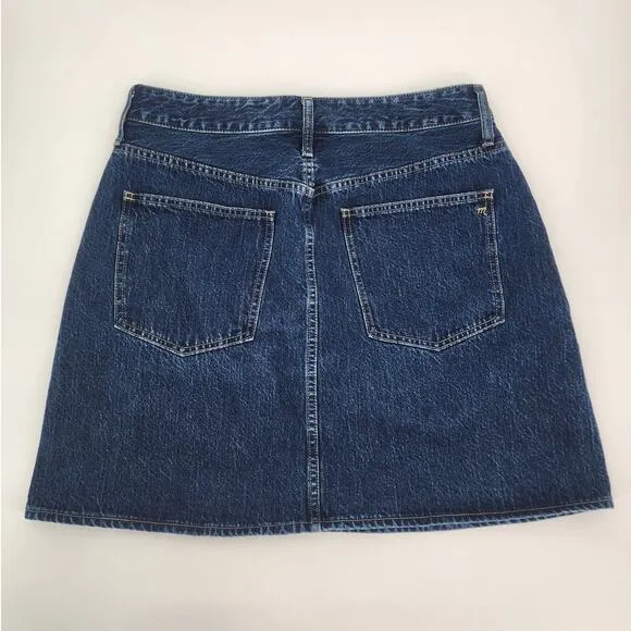 Madewell Medium Wash Denim Skirt - Women's Size 30