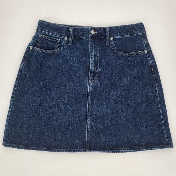 Madewell Medium Wash Denim Skirt - Women's Size 30