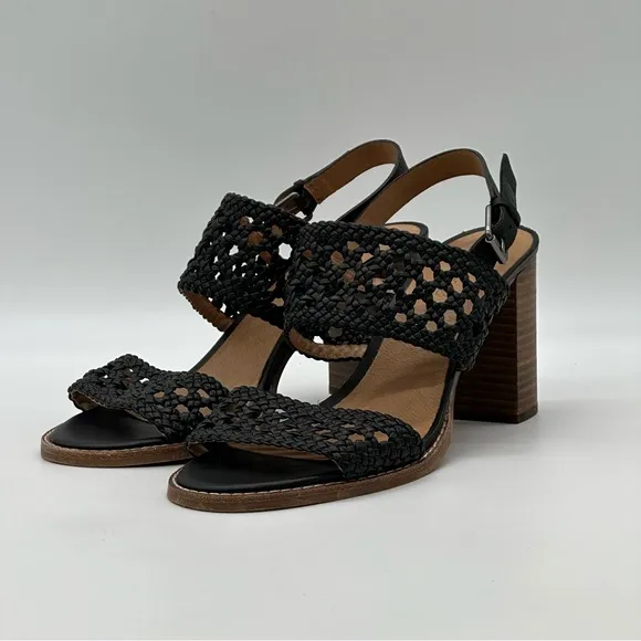 Madewell “The Basketweave High Heel Sandals.