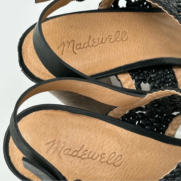 Madewell “The Basketweave High Heel Sandals.