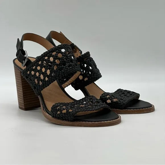 Madewell “The Basketweave High Heel Sandals.