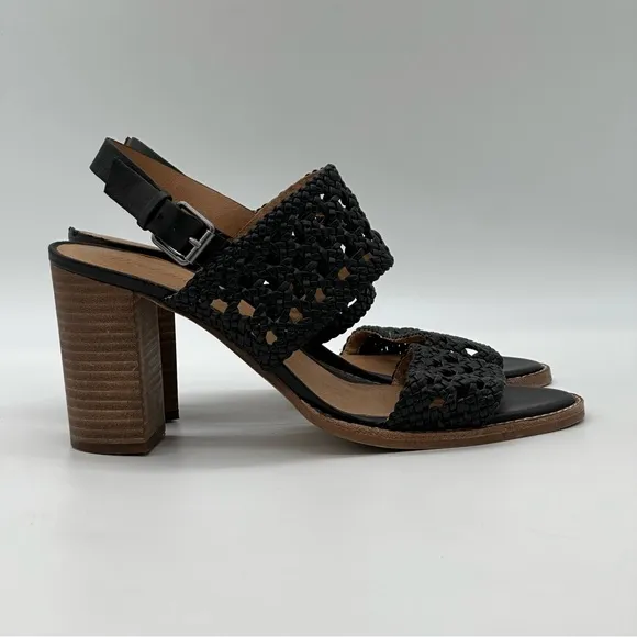 Madewell “The Basketweave High Heel Sandals.