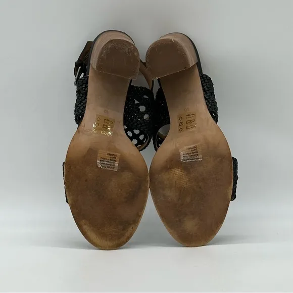 Madewell “The Basketweave High Heel Sandals.