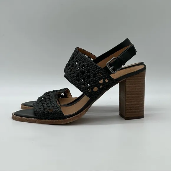 Madewell “The Basketweave High Heel Sandals.