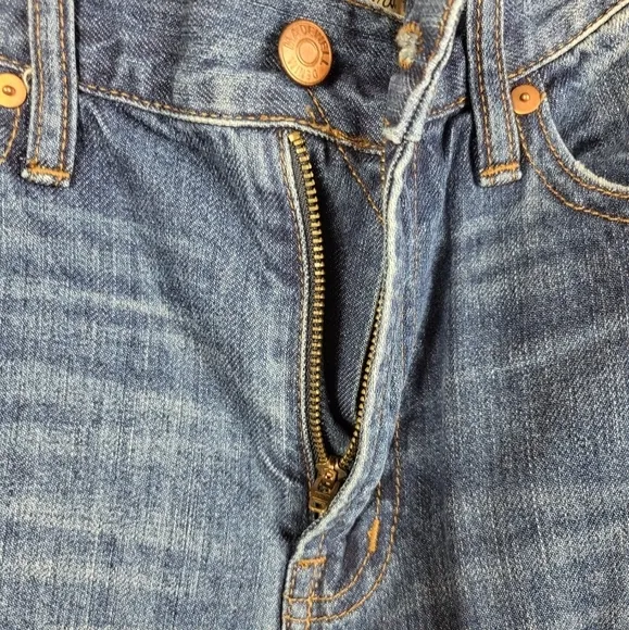Madewell The Perfect Summer Jean: Destructed Edition in Robinson Wash Size 26