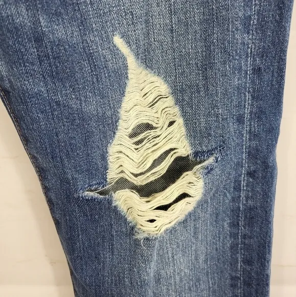 Madewell The Perfect Summer Jean: Destructed Edition in Robinson Wash Size 26
