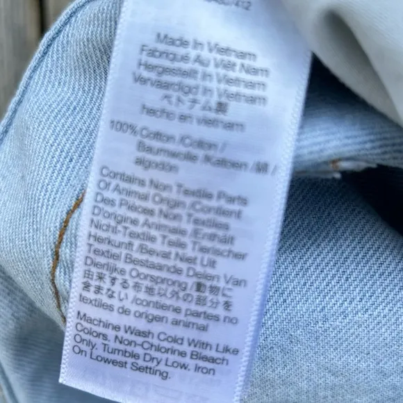 Madewell The Perfect Vintage Jean Fitzgerald Blue Wash 27