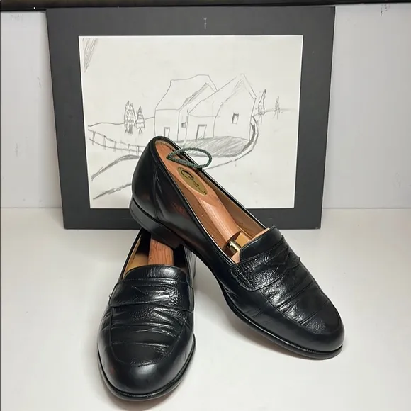 Magnanni Crocodile Strap Penny Loafers Men’s Size US 8.5M