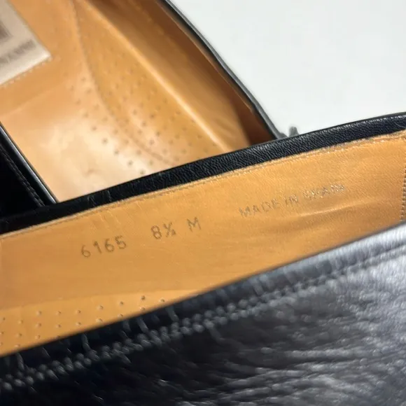 Magnanni Crocodile Strap Penny Loafers Men’s Size US 8.5M