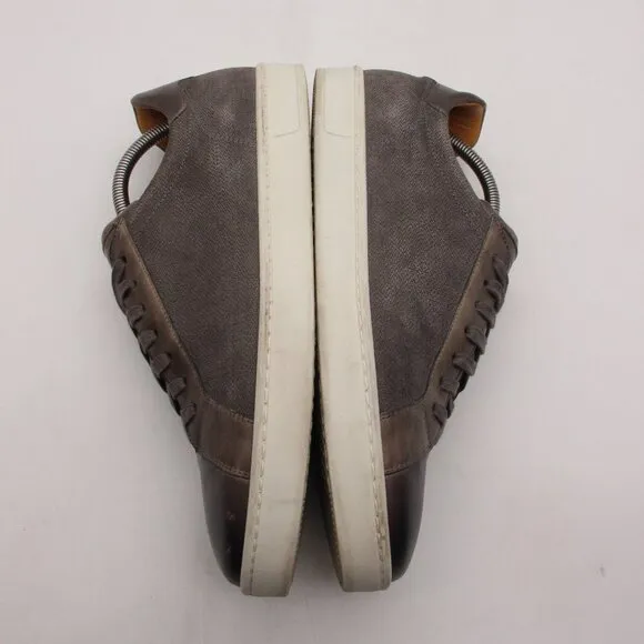 Magnanni Elonso Lo II Fashion Sneakers Men's US 10 M Grey Leather 22498