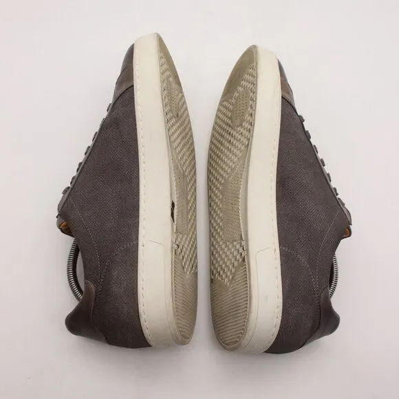 Magnanni Elonso Lo II Fashion Sneakers Men's US 10 M Grey Leather 22498