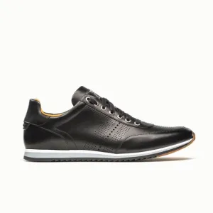 Magnanni Pueblo Fashion Sneakers 14804 Black Leather Men's Size 11