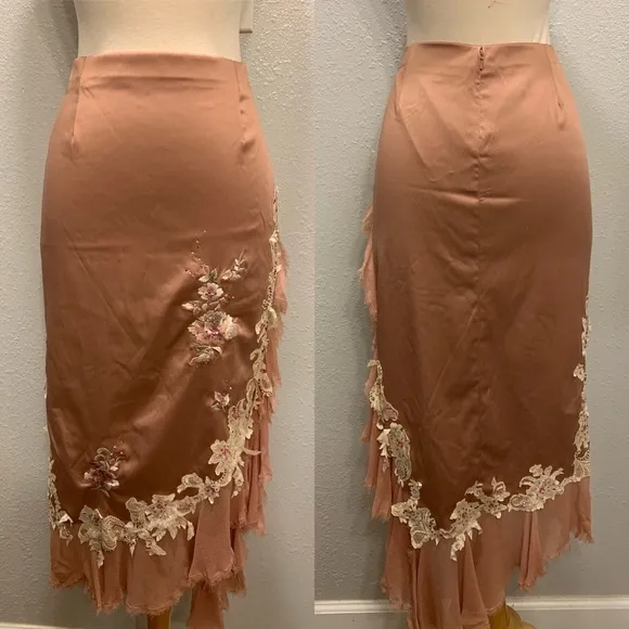 Mandalay Y2K Rose Skirt